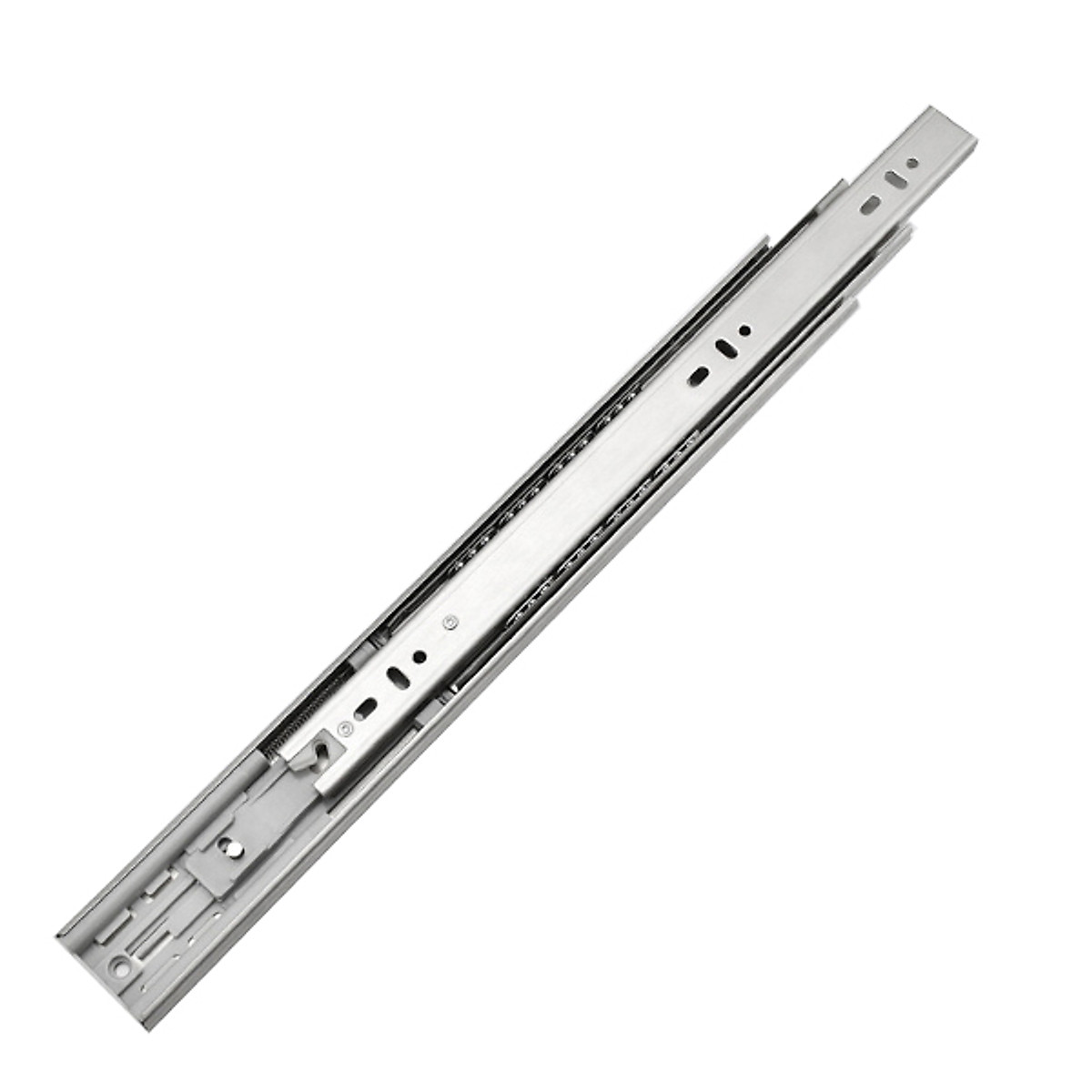 BỘ 2 RAY TRƯỢT NGĂN KÉO TỦ - INOX304, KHÔNG GIẢM CHẤN