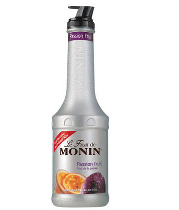 Mứt trái cây/ Puree/ Fruit Mix Monin Chanh dây chai 1L. Hàng công ty có sẵn giao ngay