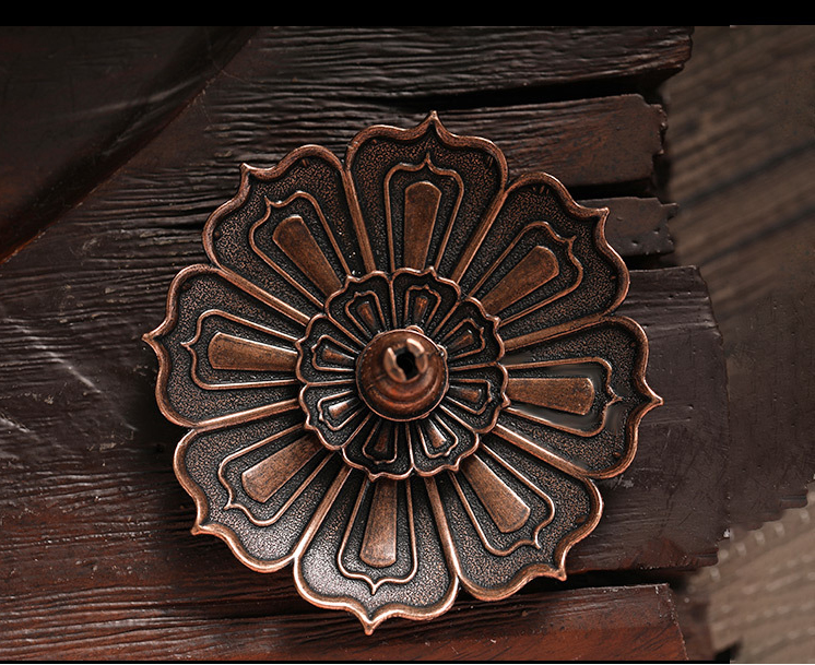 [HCM]Đế cắm nhang vòng khoanh- nhang không tăm Hình Hoa DCN68