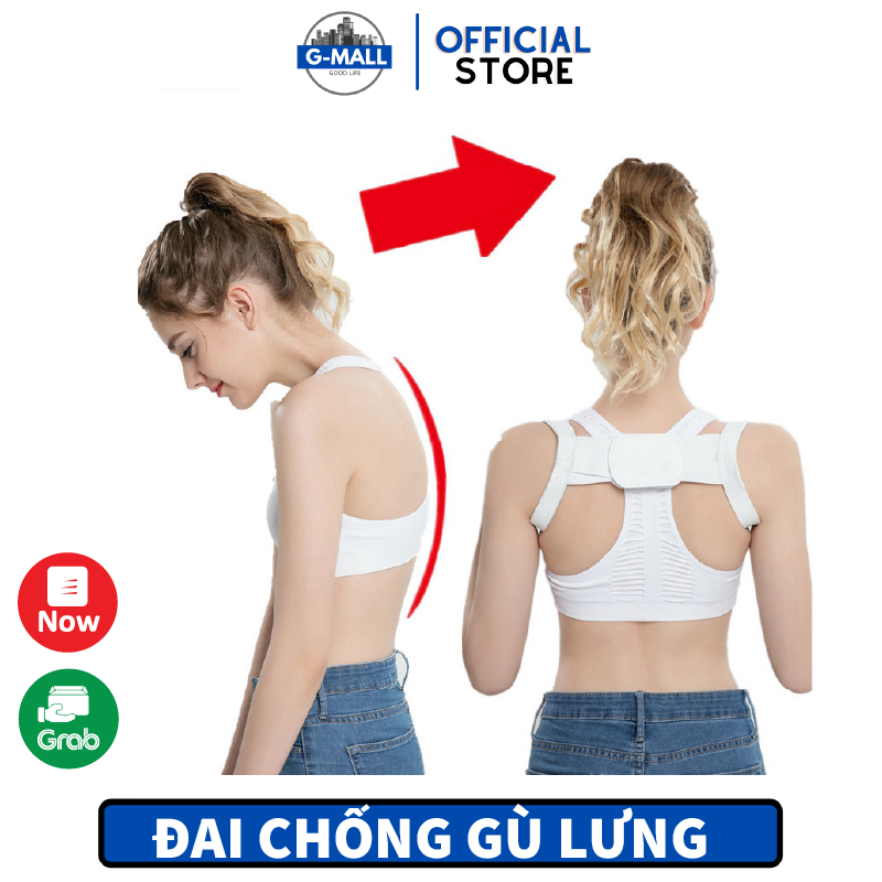 Đai chống gù lưng, đai chống gù người lớn cả nam và nữ - ĐG nẹp ngắn Freesize Cho Mọi Lứa Tuổi
