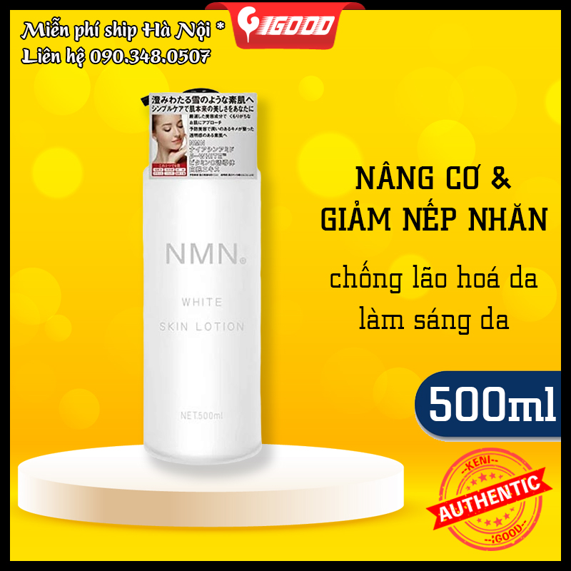 Igood - nước hoa hồng nmn tế bào gốc white skin lotion nhật bản 500ml