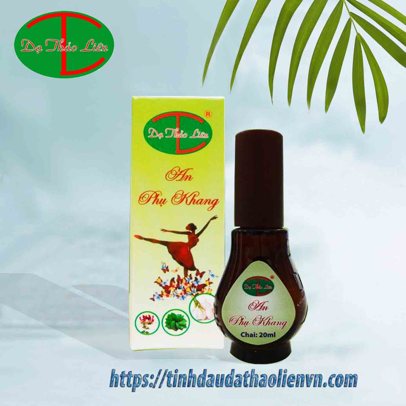 Tinh dầu An Phụ Khang Dạ Thảo Liên - Kháng khuẩn, khử hôi, làm sạch vùng kín