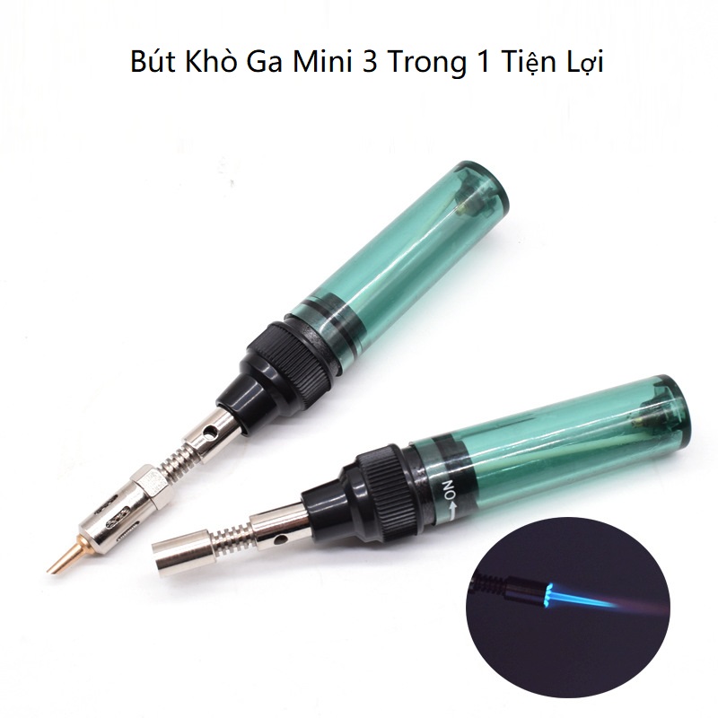 Bút khò hàn thiếc bằng gas mini kèm 1 mỏ hàn nhiệt