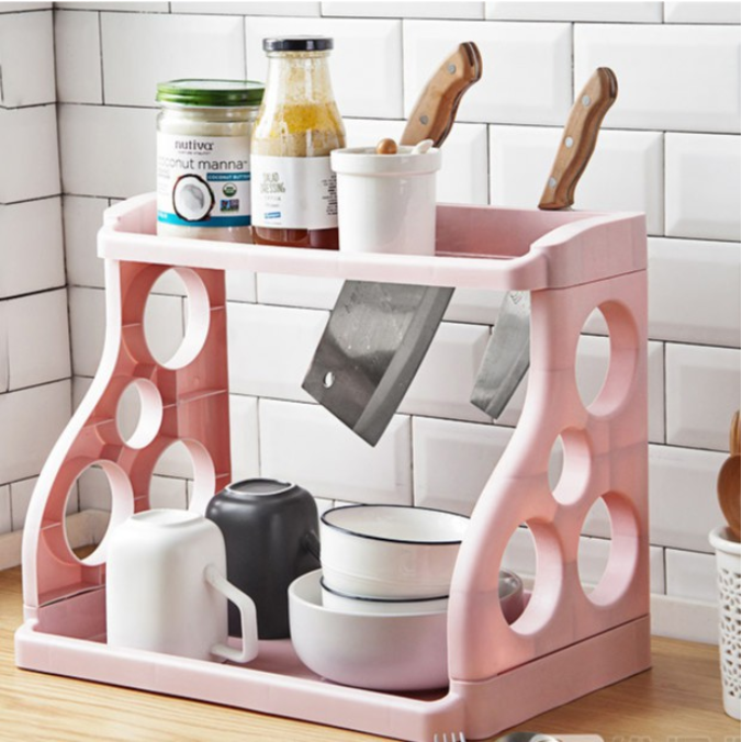 [HCM]KỆ 2 TẦNG ĐỰNG NHÀ BẾP TIỆN DỤNG GIÚP TIẾT KIỆM KIỆM DIỆN TÍCH KHÔNG GIAN NHÀ BẾP - KỆ 2 TẦNG ĐA NĂNG CÓ THỂ ĐỂ NHÀ TẮM  VẬT DỤNG CÁ NHÂN TIỆN LỢI