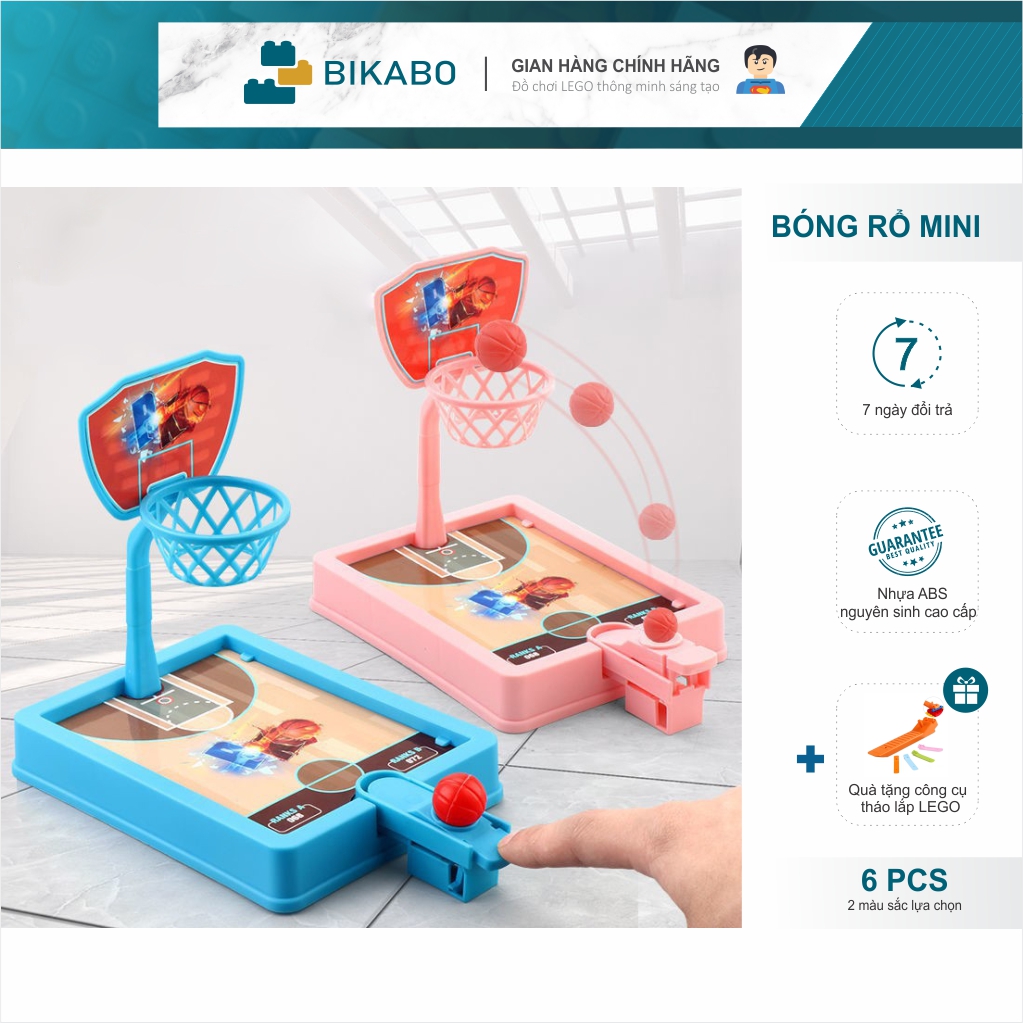 Bộ đồ chơi bóng rổ mini cho bé, bóng rổ mini cho trẻ em, BIKABO