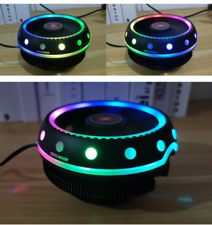 Quạt Tản Nhiệt, Fan CPU Coolmoon UFOX Led đẹp tuyệt đỉnh