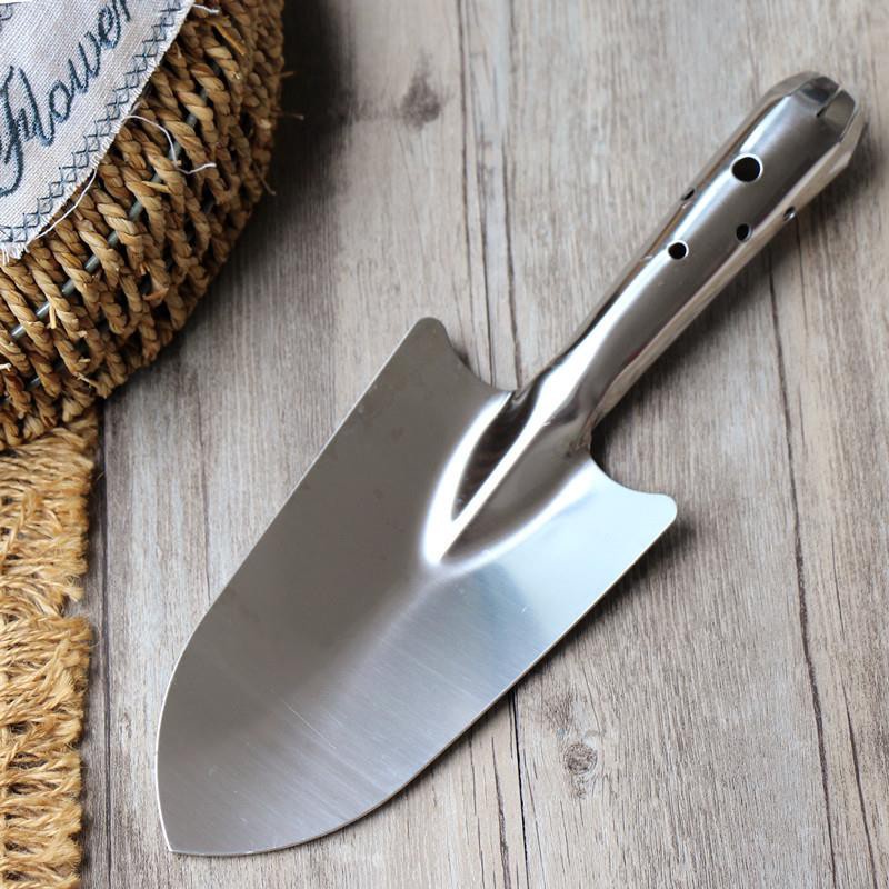 Xẻng inox đa dụng dụng cụ làm vườn