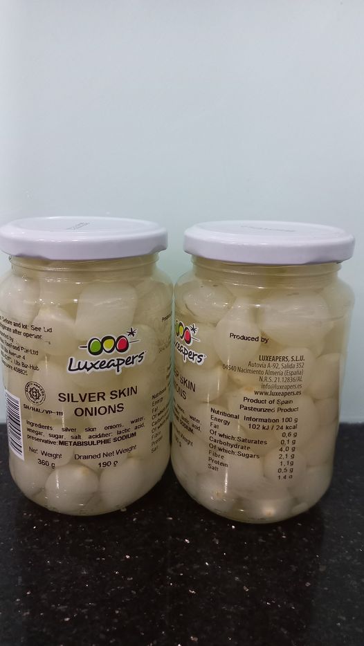 Củ hành nhỏ ngâm giấm - onions pickled 360gr
