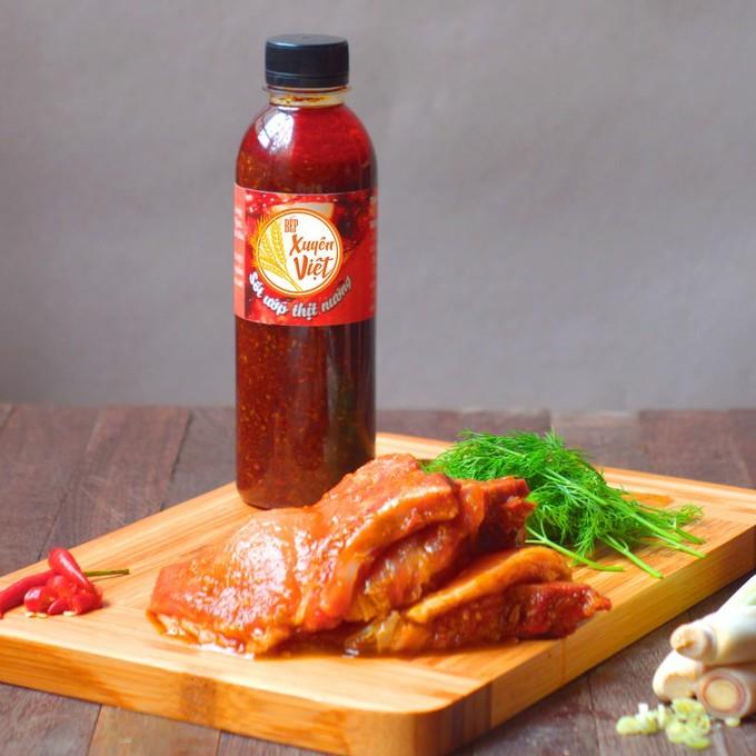 Sốt Ướp Thịt Nướng BBQ Bếp Xuyên Việt 400G Nước Ướp Thịt Hải Sản Tiện Lợi.