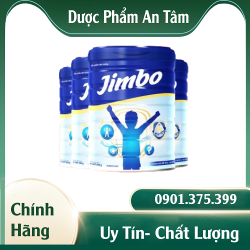 Sữa non chuyên biệt tăng cân cho trẻ jimbo - hộp 650g