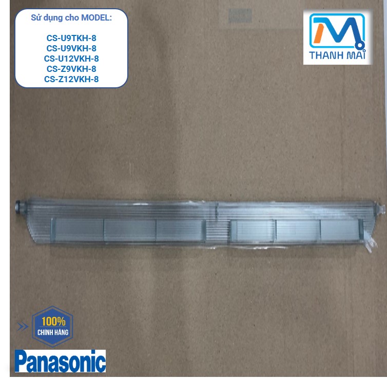 Lá đảo gió lên xuống điều hòa không khí panasonic model cs-u9tkh-8 //cs-u9vkh-8// cs-u12vkh-8// cs-z9vkh-8 //cs-z12vkh-8