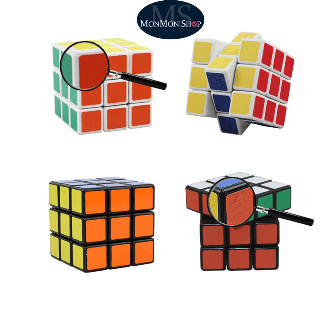 Rubik 3x3/Đồ chơi xếp hình khối rubik 3x3 nhựa ABS chất lượng đảm bảo