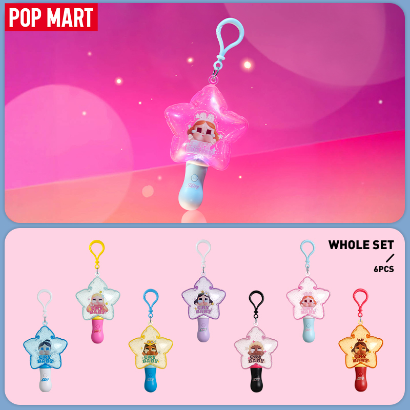  POP MART CRYBABY SHINY SHINY Series-Luminous Pendant Blind Box 