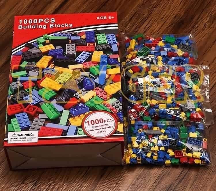 BỘ GHÉP HÌNH LEGO 1000 CHI TIẾT CHO BÉ