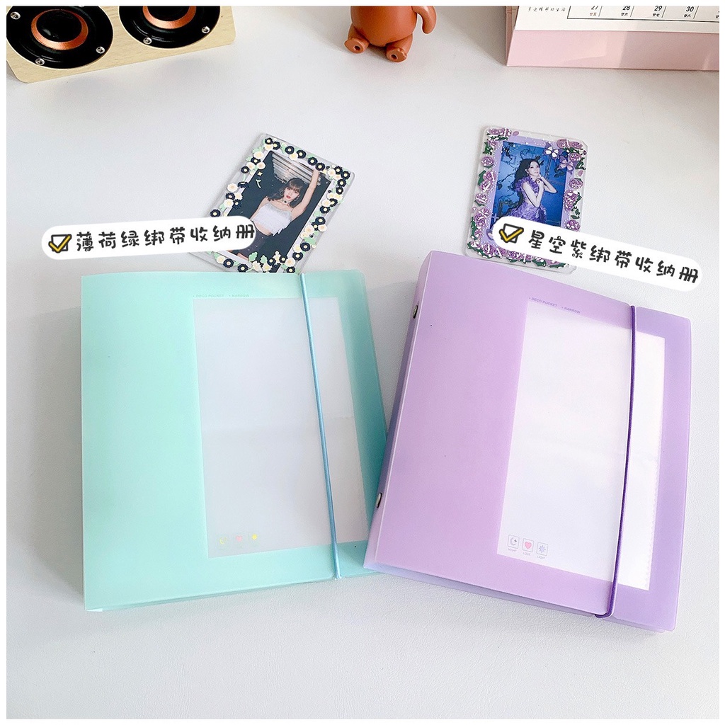 Binder/ sổ trữ stickers đựng vừa toploader A7/ B8