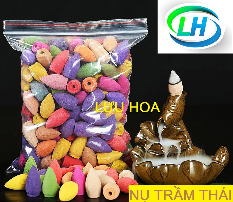 Nụ trầm hương khói tỏa ngược, Nụ nhang trầm thái lan {150 NỤ - TÙY CHỌN MÙI} dùng cho thác trầm - Lo