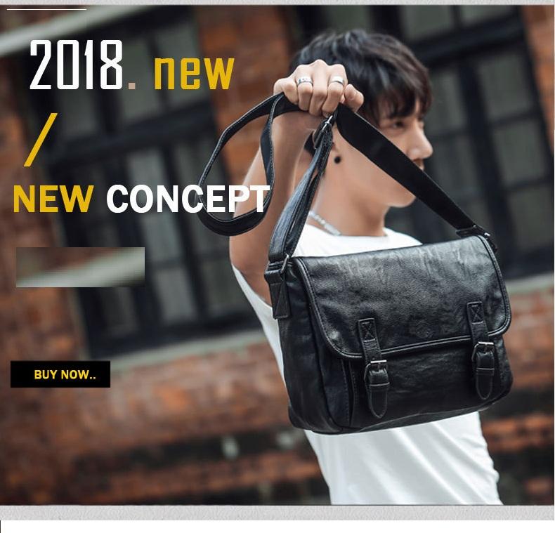 [HCM]Túi đeo chéo cặp đeo chéo da thời trang đi học đi chơi