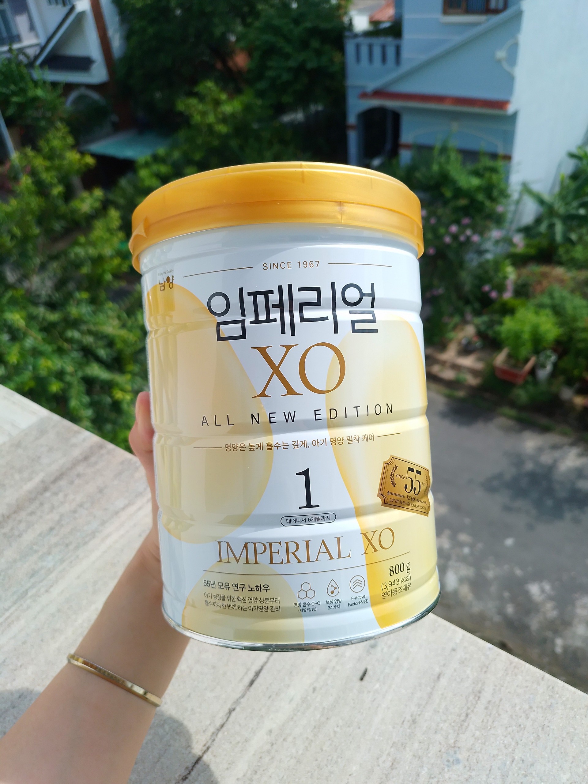 Sữa bột namyang xo số 1 nội địa hàn 800g
