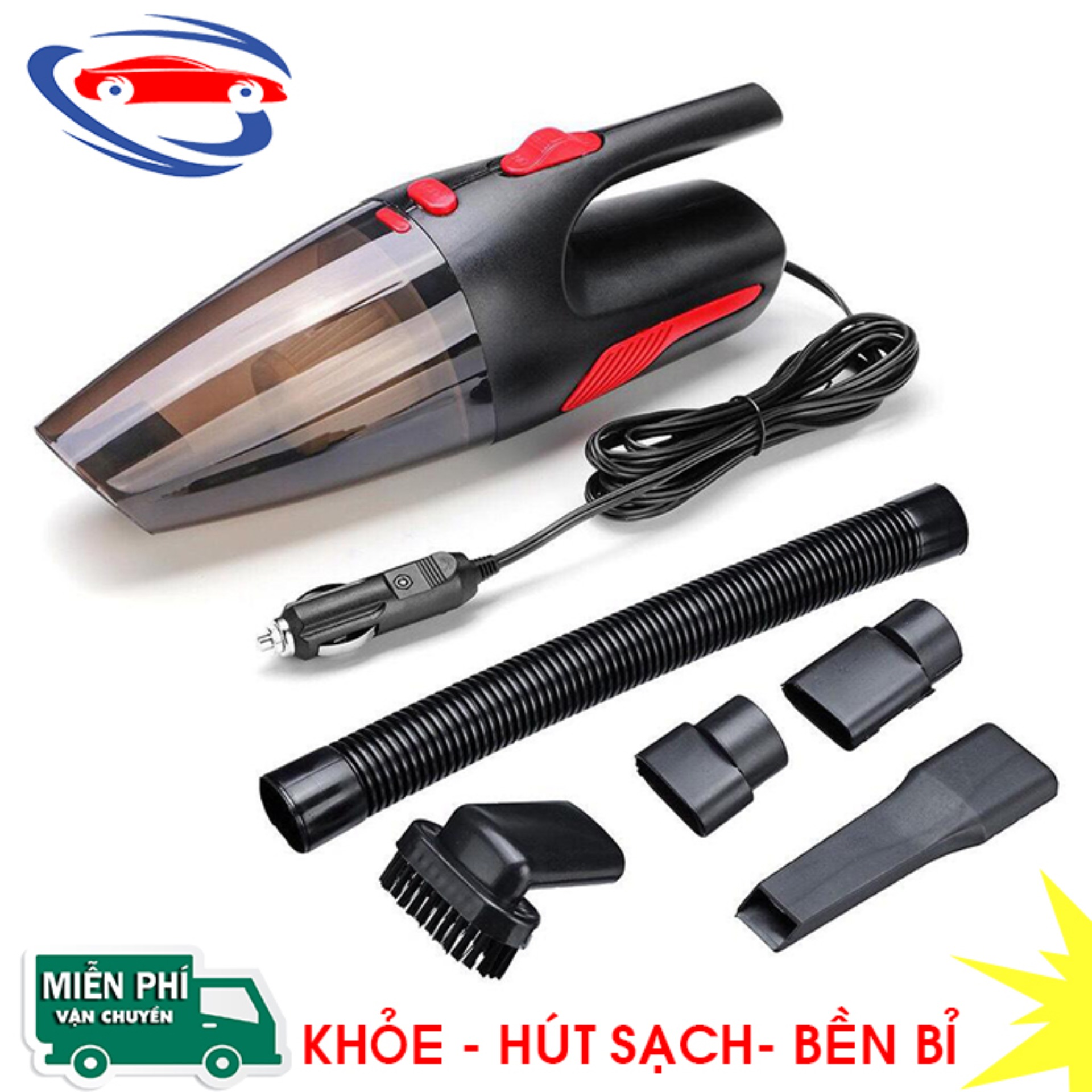 Máy hút bụi ô tô siêu sạch loại cắm tẩu