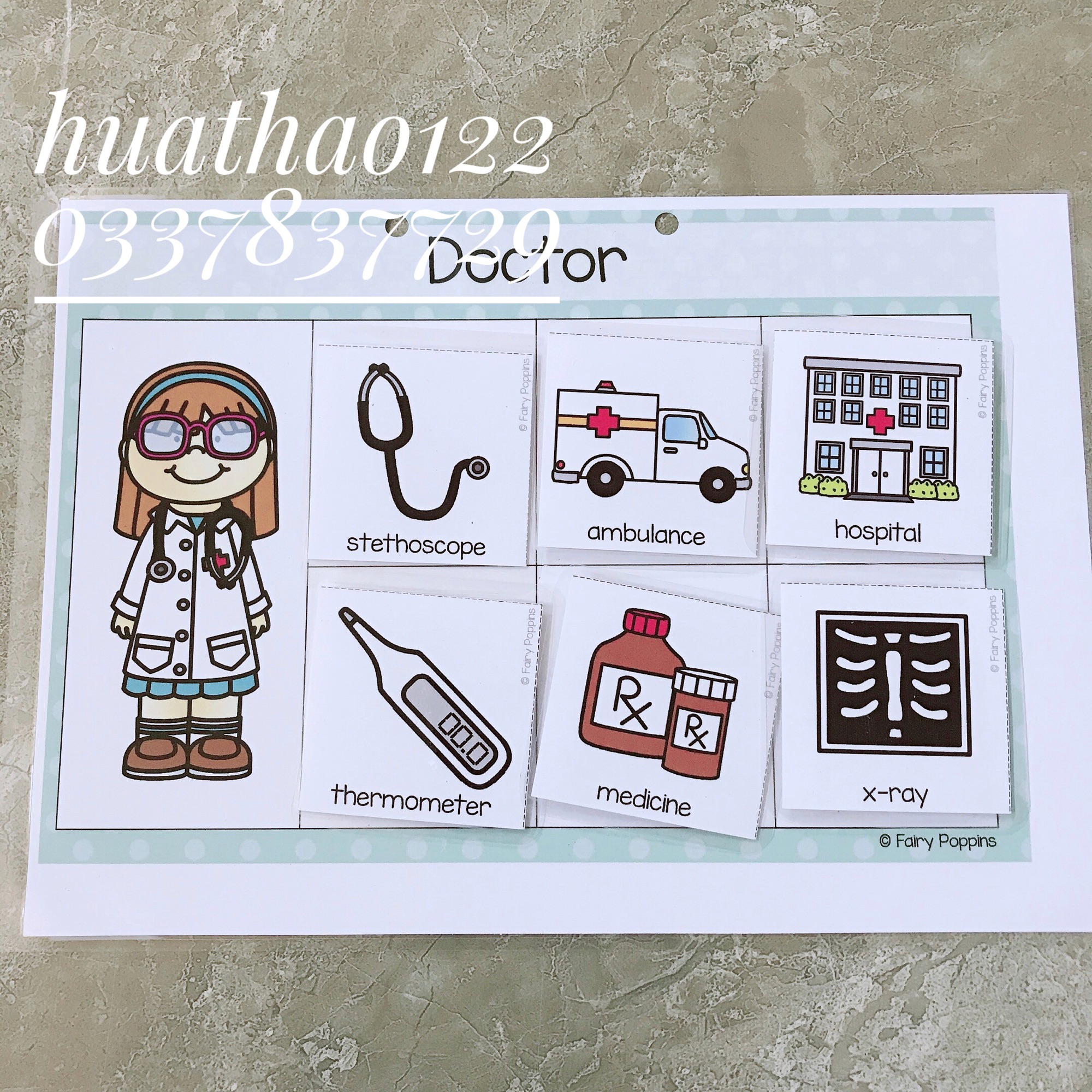 [Level 2/5] Học liệu cho bé từ 2-5tuổi, bộ học liệu tương tác, kèm cả dính dán velcro, giúp trẻ phát triển IQ, kỹ năng phối hợp tay, mắt