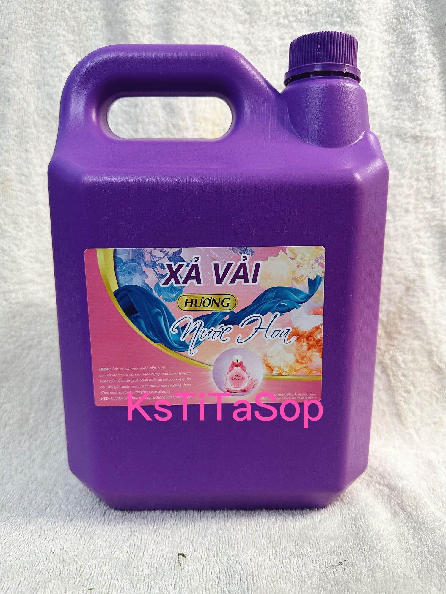 5 lit xả vải hương nước hoa