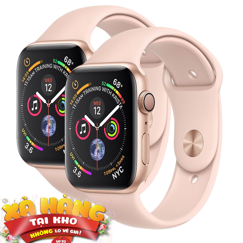 [HCM][VÒNG ĐEO TAY THÔNG MINH] Đồng Hồ Thông Minh Watch Series 4 Mặt Kính 44Mm Dây Cao Su Loại Tốt Thiết Bị Đeo Tay Thông Minh Chắc Chắn Màn Hình Cảm Ứng.