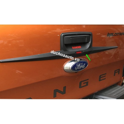 Ốp hõm tay mở cốp ford ranger - ốp mở cốp ranger