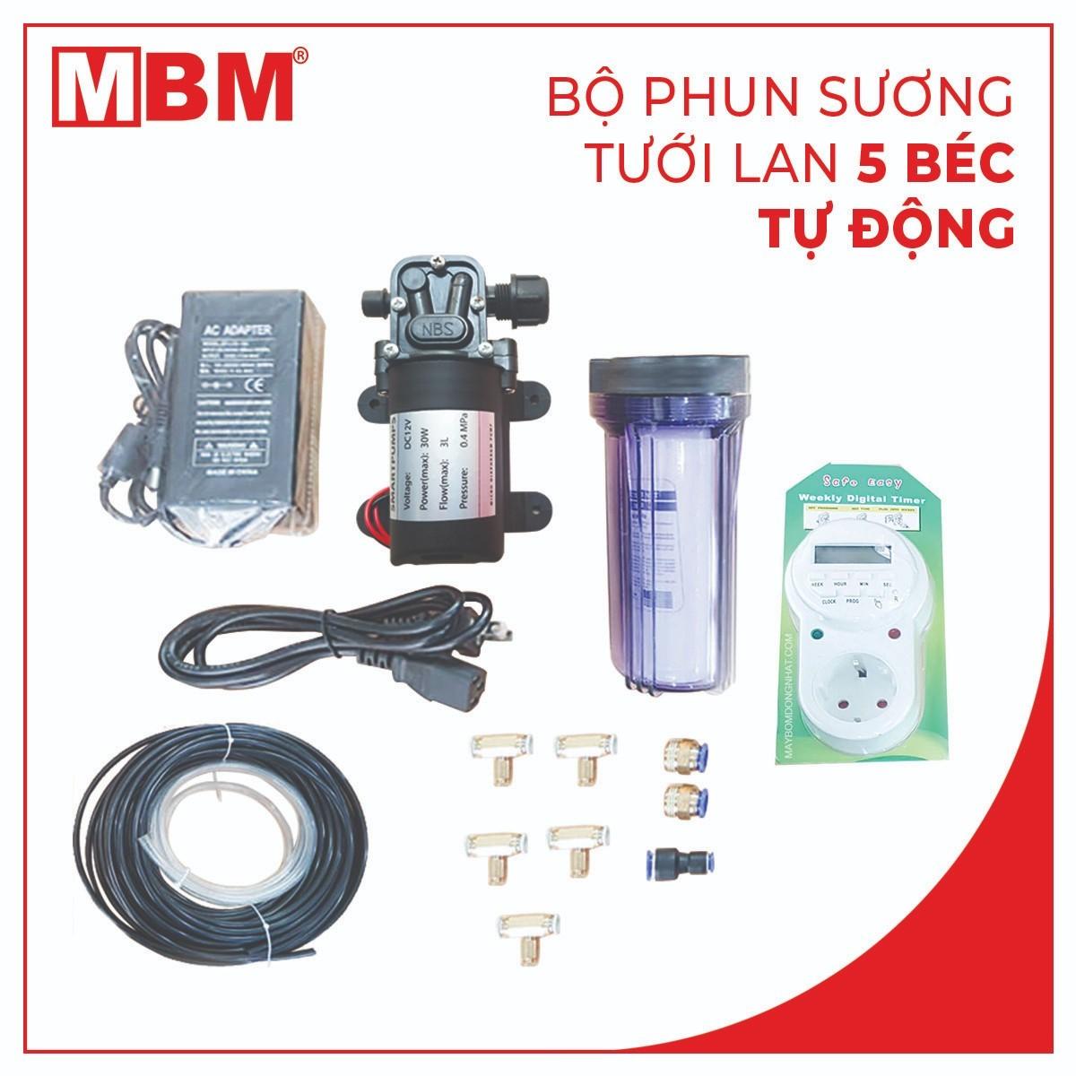 Bộ phun sương tưới lan 5 béc tự động - máy phun sương tự động - máy phun sương tưới rau - máy phun sương 12v - máy phun sương mini - hệ thống phun sương giá rẻ - phun sương tạo ẩm làm mát - MÁY BƠM TIỆN LỢI