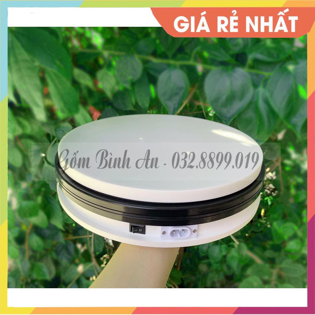 Làm SLL Bàn xoay điện trưng bày sản phẩm chịu tải trọng cao