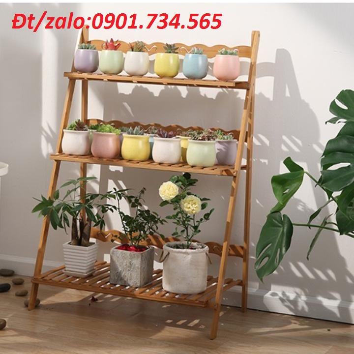 Kệ để cây cảnh trong nhà - giá để chậu hoa
