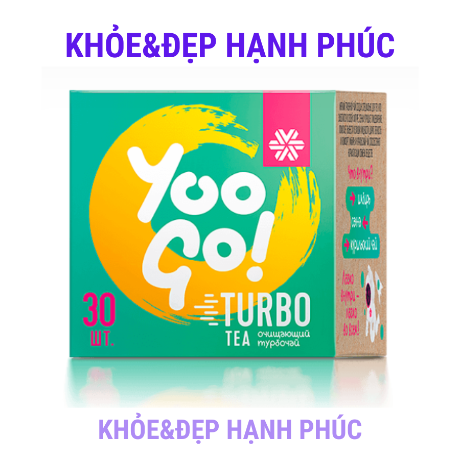 Trà TURBO ( mẫu mới ) - Trà  thảo mộc Body T  - Cleansing Tea Body Compliment Siberian (Cleansing T body) - 30 túi/hộp