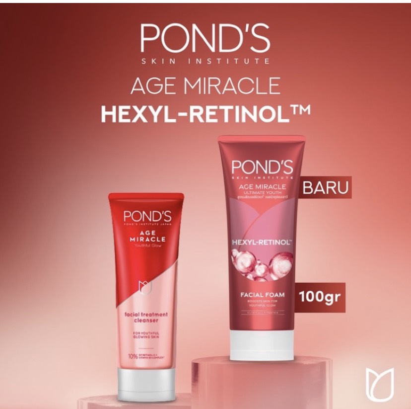 Sữa rửa mặt pond đỏ thái lan