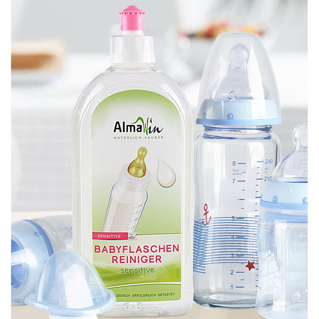 Nước rửa bình sữa hữu cơ 500ml - Almawin