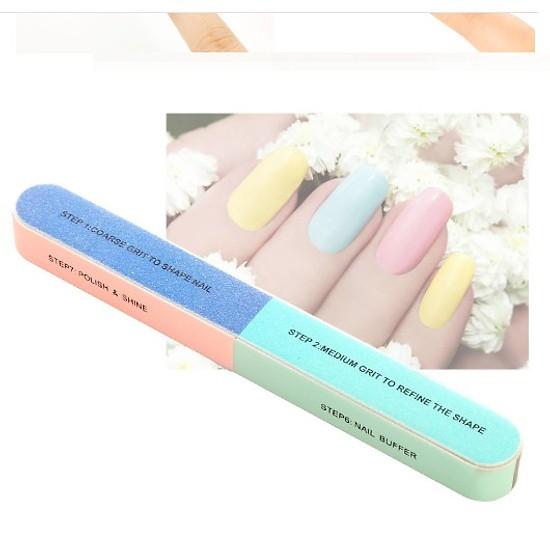 [HCM]combo 2 cây dũa móng tay 6 mặt tiện dụng