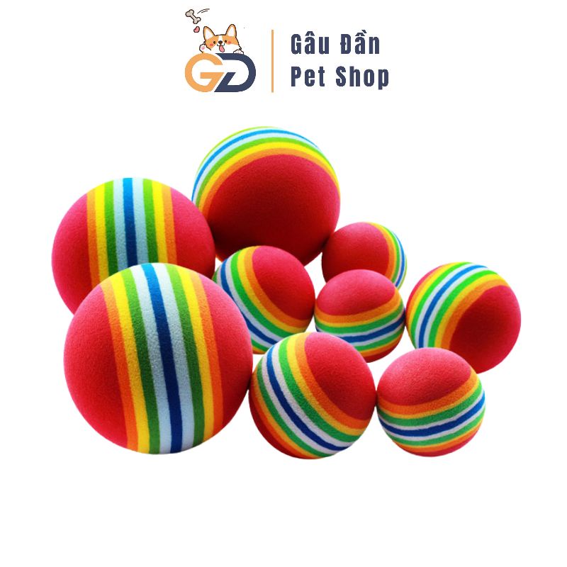 Đồ chơi chó mèo - bóng đồ chơi cho chó mèo
