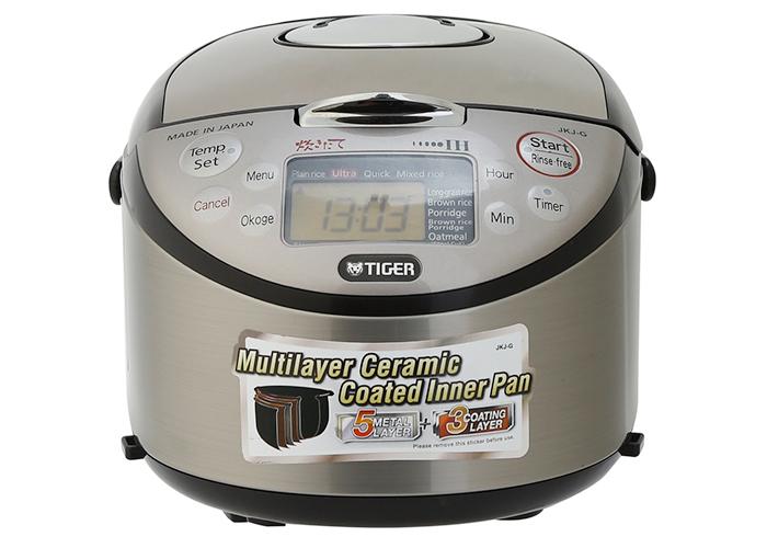 Nồi cơm điện tử cao tần tiger jkj-g10w 1 lít