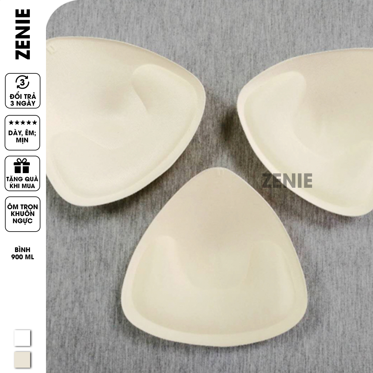 Mút ngực áo miếng đệm ngực tam giác pk20