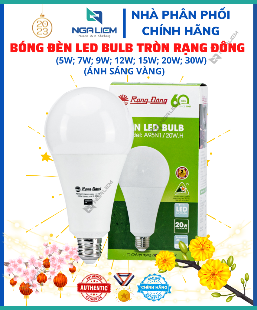 Bóng đèn led bulb tròn 3w, 5w, 7w, 9w, 12w, 15w, 20w, 30w rạng đông