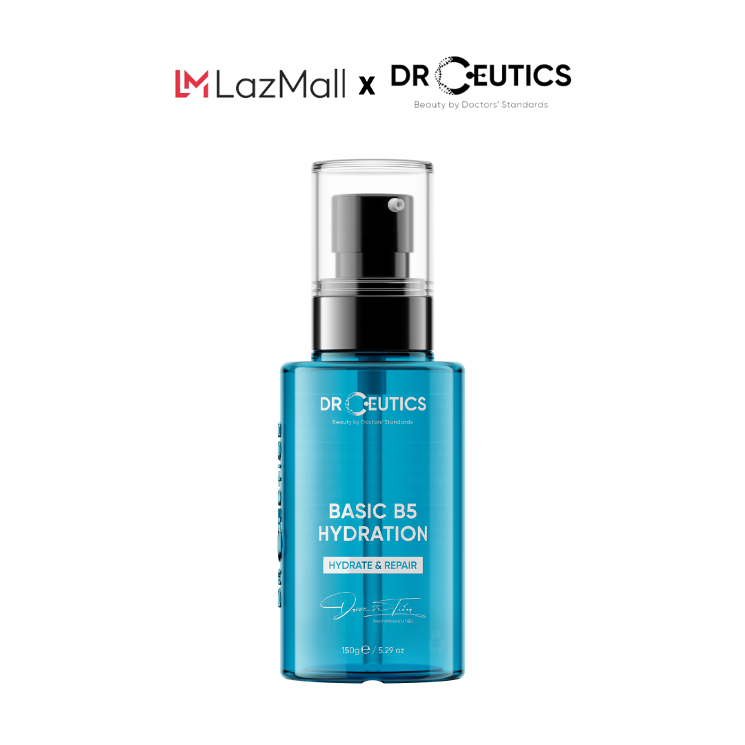 Drceutics tinh chất b5 basic hydration 5% drceutics cho da dầu mụn - limited version