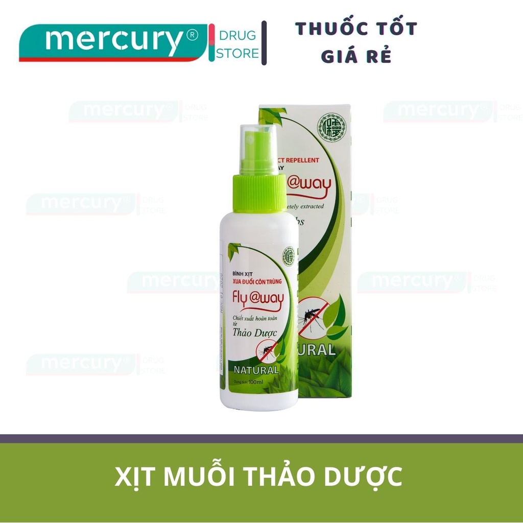 Xịt muỗi thảo fly@way