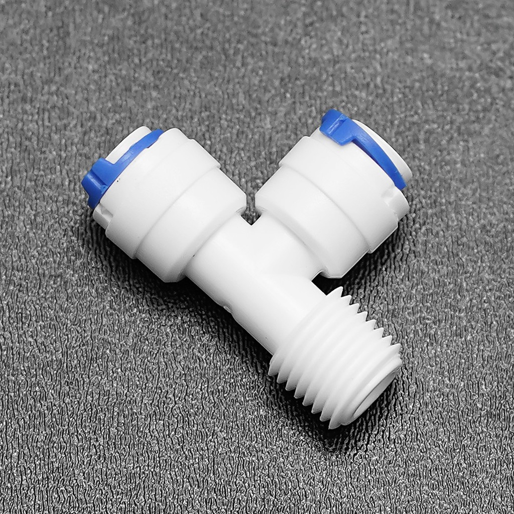 Cút T lệch nối nhanh zen 13 ra 2 đầu phi 6