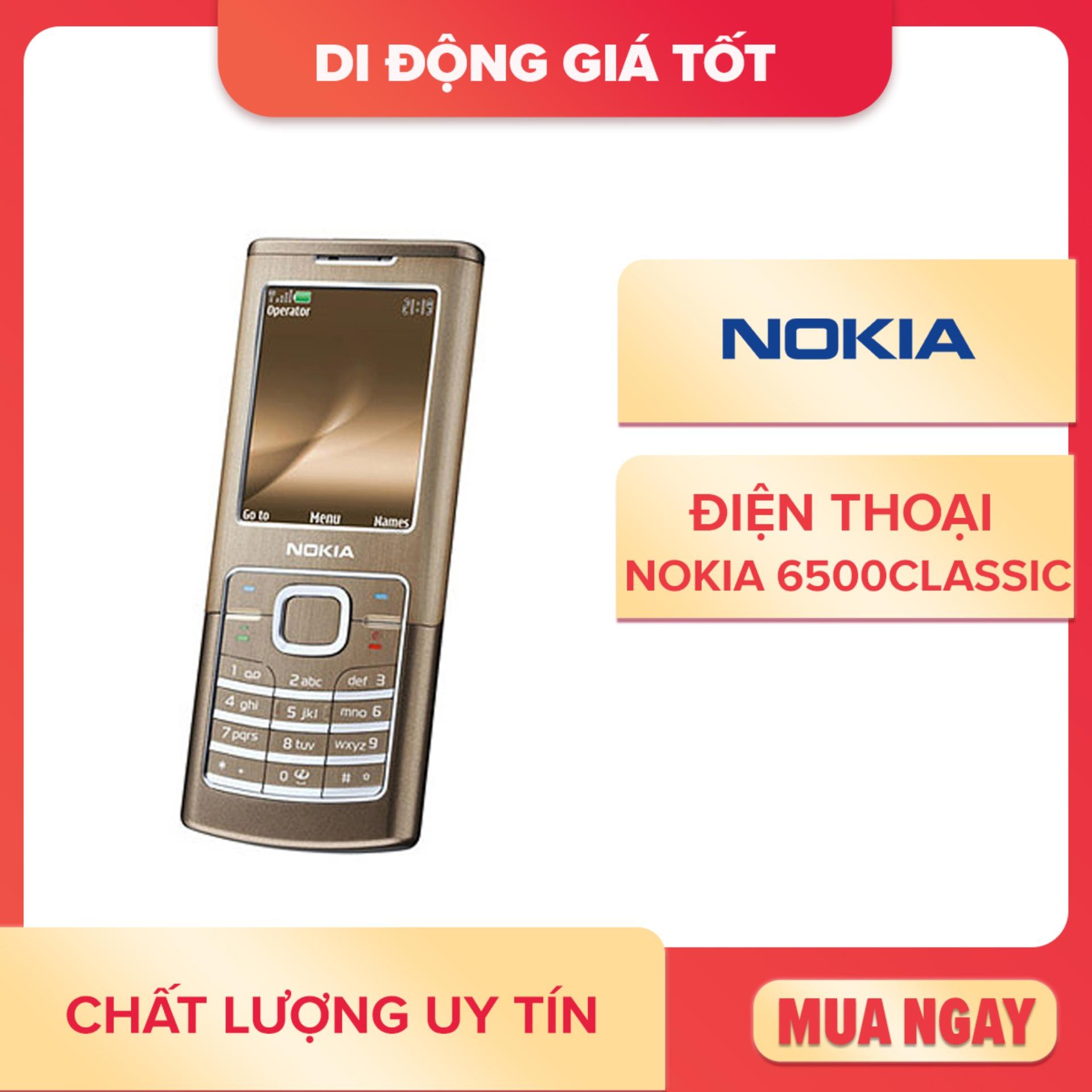 Điện Thoại giá rẻ Nokia 6500 Classic - Có nghe nhạc chụp hình - Nhỏ gọn kèm pin sạc