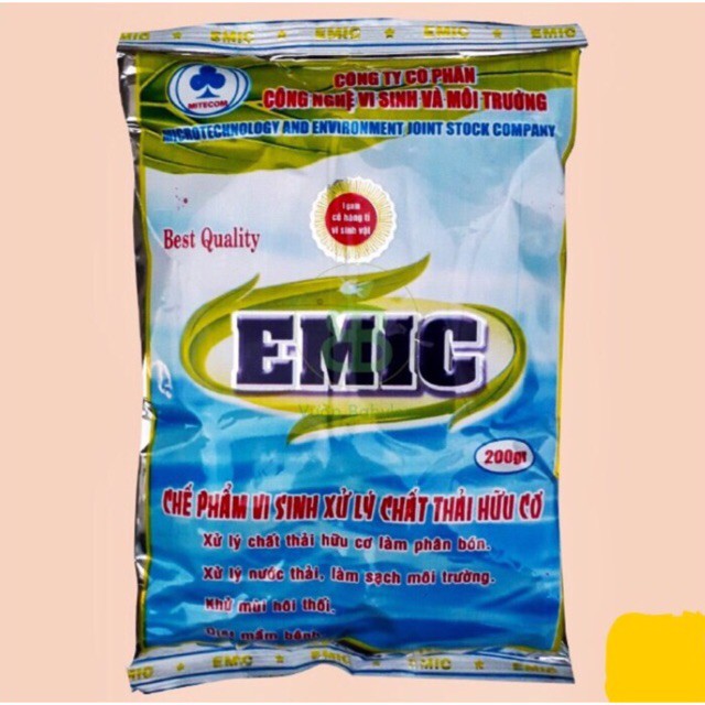 Chế phẩm ủ phân, khử mùi hôi EM ( EMIC)