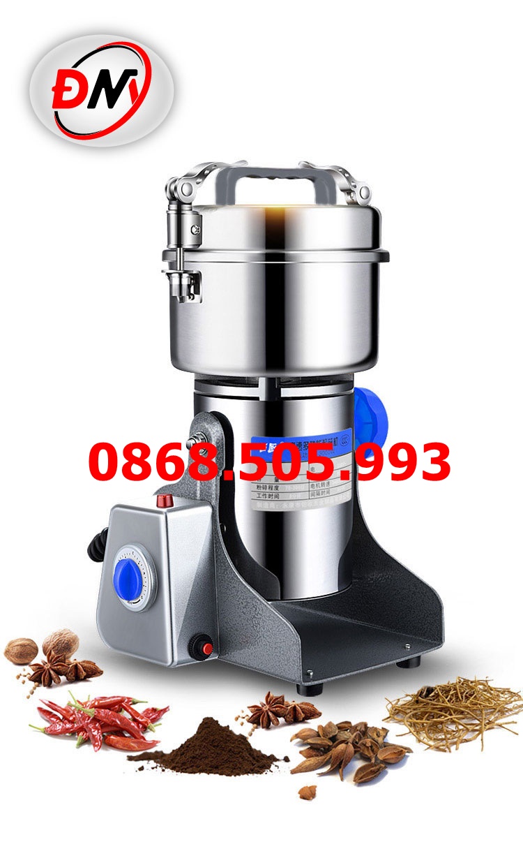 Máy xay đồ khô mịn mini gia đình,máy xay tiêu,hạt cafe mini.....siêu mịn 800g