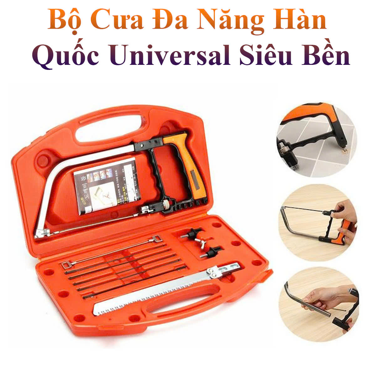 Bộ cưa đa năng hàn quốc universal saw b20 cao cấp
