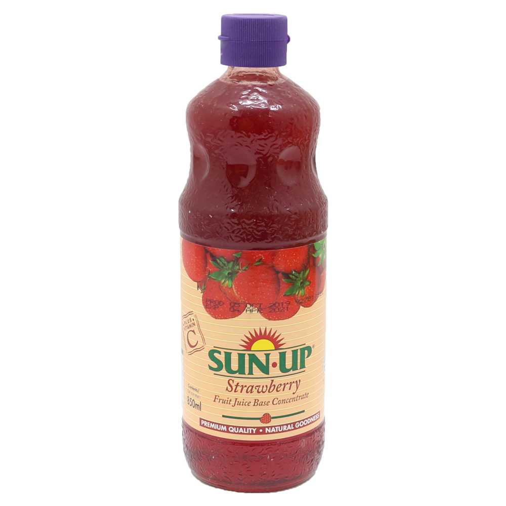 Các vị nước ép sunup chai 850ml