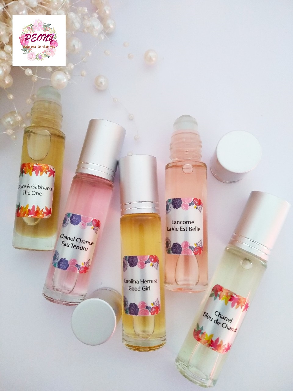 [HCM][15 lăn - mùi tự chọn] Tinh dầu nước hoa pháp 10ml - sỉ lẻ tinh dầu nước hoa - evA&Adam