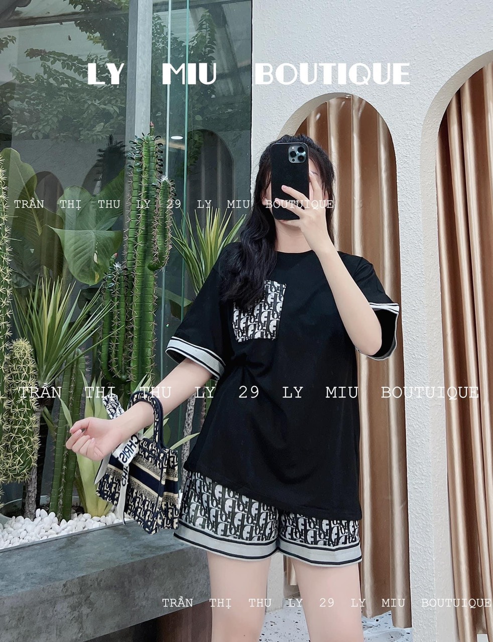 Bộ Thun Đùi Mặc Nhà Cho Nữ Hoạ Tiết Sang Chảnh, Set Bộ Đồ Dor Siêu Hot Hit, Đồ Bộ Nữ, mẫu hotrend mùa hè