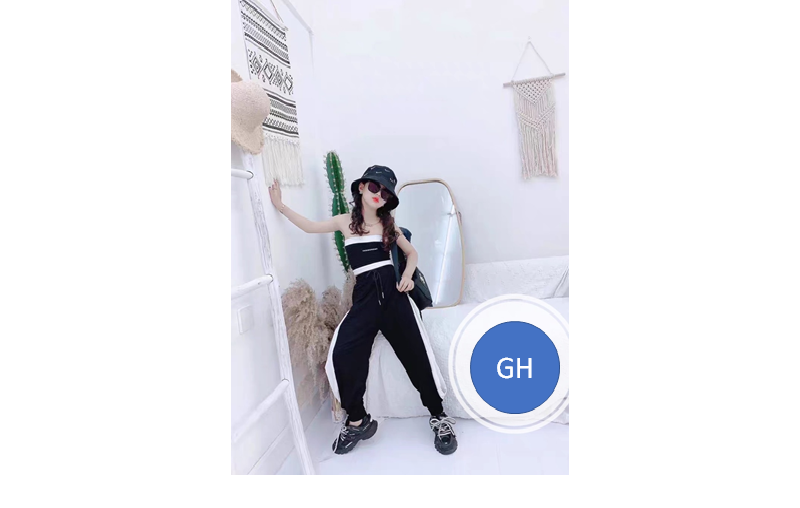 Mẫu hè mới 2021 bộ cotton ngầu ko dây cho bé gái 10-20kg