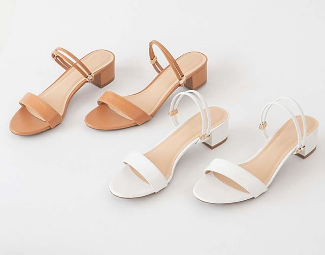 [HCM][SALE SẬP SÀN] GIÀY CAO GÓT NỮ ĐỄ VUÔNG 3 PHÂN QUAI ĐÍNH KHUYÊN XINH XẮN AELLA